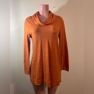 J. Jill Women's Small‎ Long Sweater Tunic Top Dress Lightweight Double Side slit